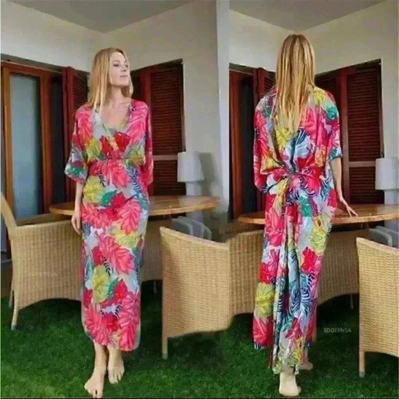 NEW BOHEMIAN VINTAGE SUMMER DRESS - Picture 7 of 14